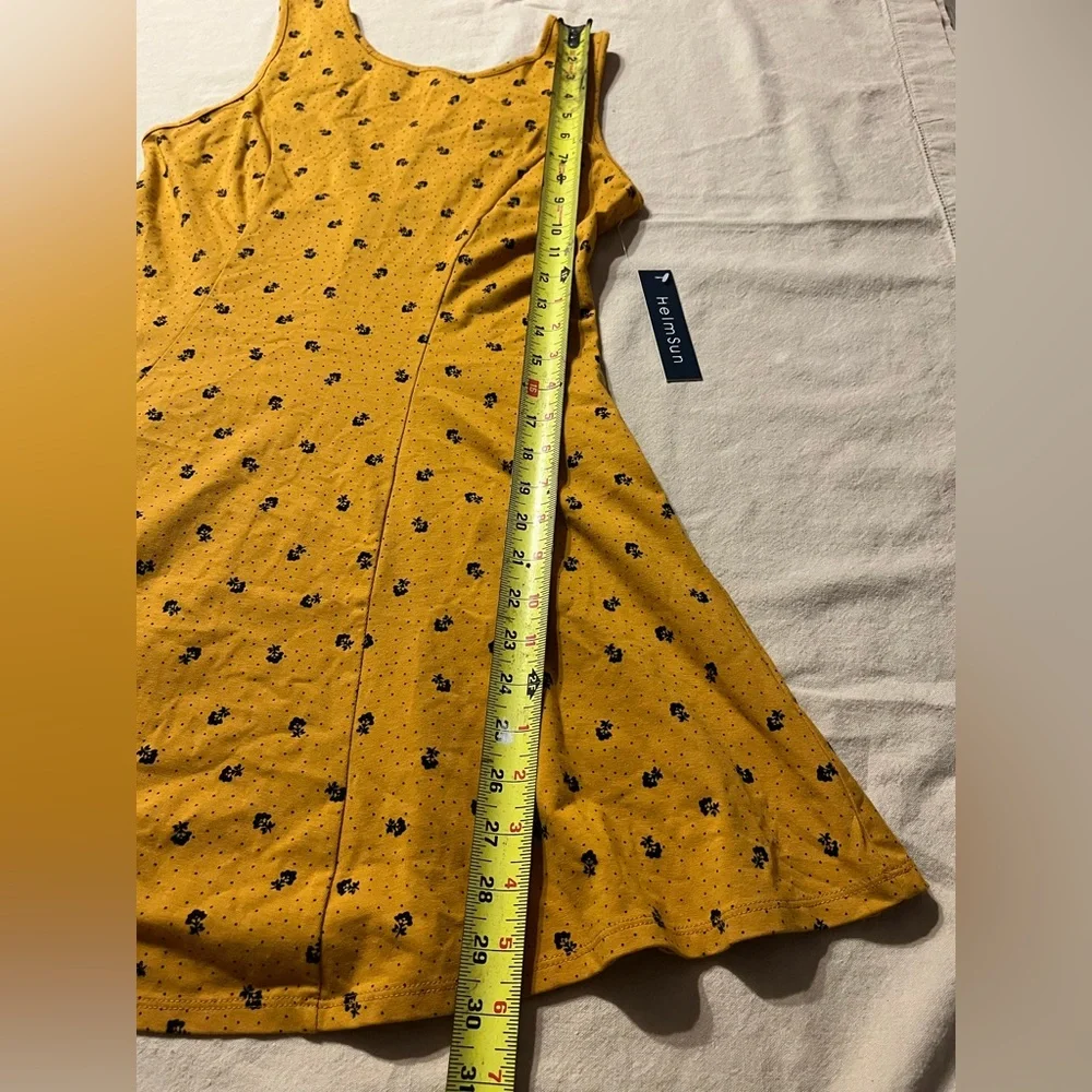 Yellow Floral Dress - Picture 5 of 6